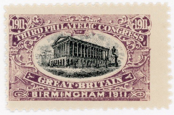 (I.B) Cinderella : 3rd Philatelic Congress (Birmingham 1911)