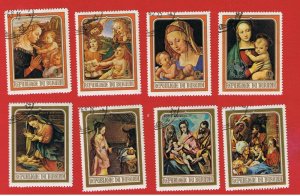 Burundi #265-268 #C93-C96  VF used  Christmas Free S/H