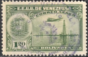 Venezuela  #C100   Used