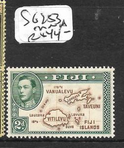 FIJI ISLANDS (PP1309B)  KGVI 2D  MAP SG253   MNH