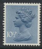 GB Machin 10½p  SG X891  Scott MH73 Used  please read details