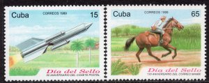 CUBA 1999 - Day of the Stamp - Hors - MNH Set