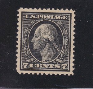 US 407 7c Washington Perf 12 Mint XF OG NH w/ PSE '90' Cert SMQ $400