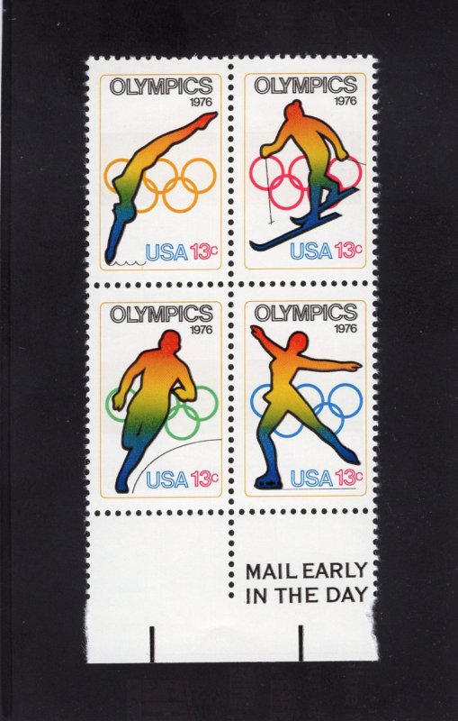 1698a Olympics, MNH Mail Early blk/4