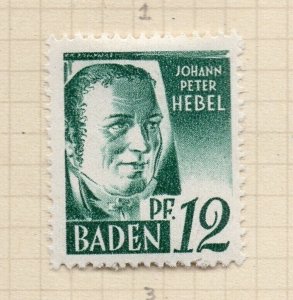 Germany 1947-48 Early Issue Fine Mint Hinged 12pf. NW-159415