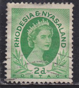 Rhodesia & Nyasaland 143 Queen Elizabeth II 1954