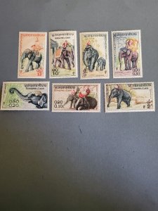 Stamps Laos Scott #41-7 nh