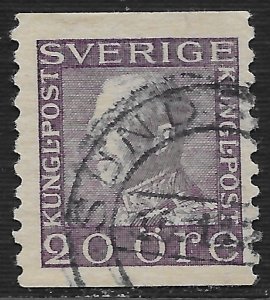 Sweden #170 20o King Gustaf V