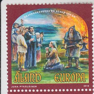 2016 Aland Witch Hunts (Scott 380) MNH