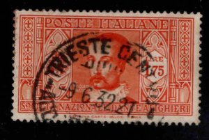 Italy Scott 276 Used 1932 Dante Alighieri stamp With a Trieste cancel