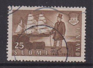 Finland    #330  used  1955  sailing vessel and Merchant