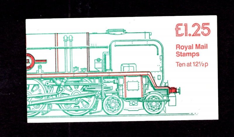 GB - #FK8a  1983  £1.25 Clan Railway Line booklet  CV £4.00