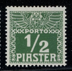 Austria Turkey 1908  Scott #J7a MH