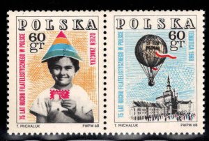 Poland Scott 1591-1592 MNH** stamp set