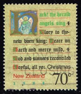 New Zealand #909 Christmas Carols; Used (0.95)