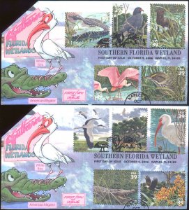 #4099 Southern Florida Wetlands Bennett FDC Set