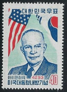 South Korea 305 MNH 1960 President Eisenhour (fe5824)