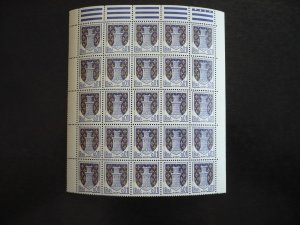 Stamps - France - Scott# 1091 - Mint Never Hinged Sheet of 25 Stamps