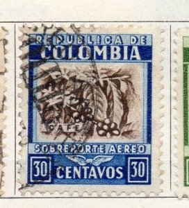 Colombia 1932 Air Stamp Issue Fine Used 30c. 097587