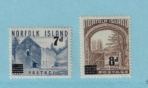 Norfolk Island 21-22 MNH