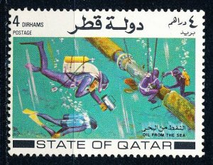 Qatar #312 Single Unused