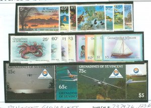 St. Vincent Grenadines #73/594 Mint (NH) Single