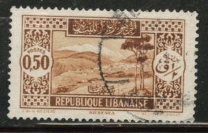 LEBANON Scott 117 used 1930 stamp 