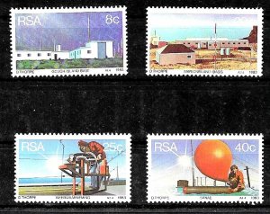 #60001 SUDAFRICA SOUTH AFRICA 1983  METEOROLOGY RESEARCH STATION  YV 531-4 MNH