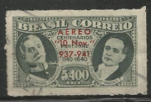 BRAZIL C45 USED, PRES VARGAS NEW CONSTITUTION  4TH ANIVERSARY