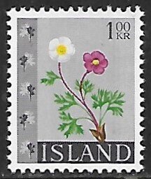 Iceland # 364 - Crowfoot - MNH.....{G5}