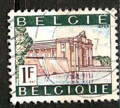 Belgium; 1967: Sc. # 643: Used Single Stamp