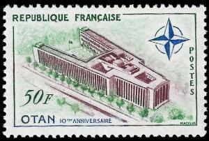 France 1958 Sc 937 MNH