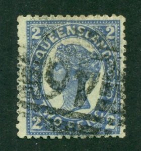 Queensland 1897 #114 U SCV(2024) = $0.40