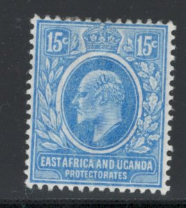 East Africa & Uganda 1907 King Edward VII 15c Scott # 36 MH