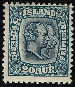 Iceland #79 Mint OG F-VF hr SCV $8.75...Consider before prices rise!