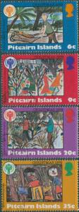 Pitcairn Islands 1979 SG200-203 Christmas set FU
