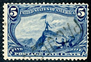 #288 – 1898 5c Trans-Mississippi Exposition. Used.