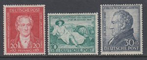 Germany B306-B308 Unused Mint Hinged BIN