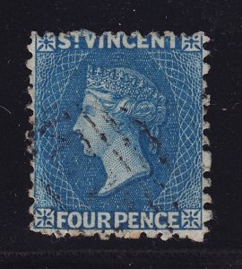 St Vincent Scott # 6 VF used neat cancel nice color scv $ 125 ! see pic !