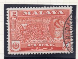 Perak Malaya 1957-65 Early Sultan Issue Fine Used 2c. Sungei Kerang 119981