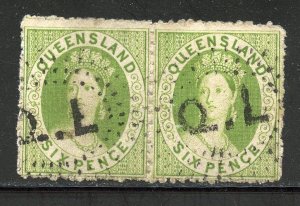 Queensland # 16 pair, Used