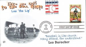 #4341 Take Me Out to the Ballgame QCR FDC