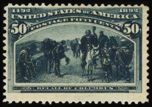 U.S. COLUMBIAN ISSUE 240  Mint (ID # 119309)