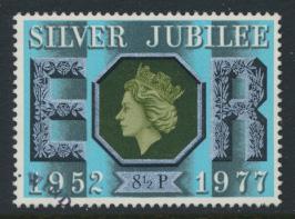 Great Britain  SG 1033 SC# 810 Used / FU with First Day Cancel - Silver Jubilee