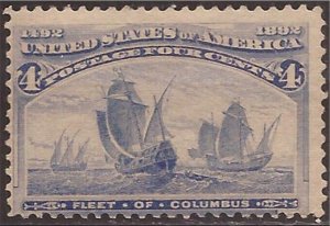 US Stamp 1893 4c Columbian Exposition MNH #233 