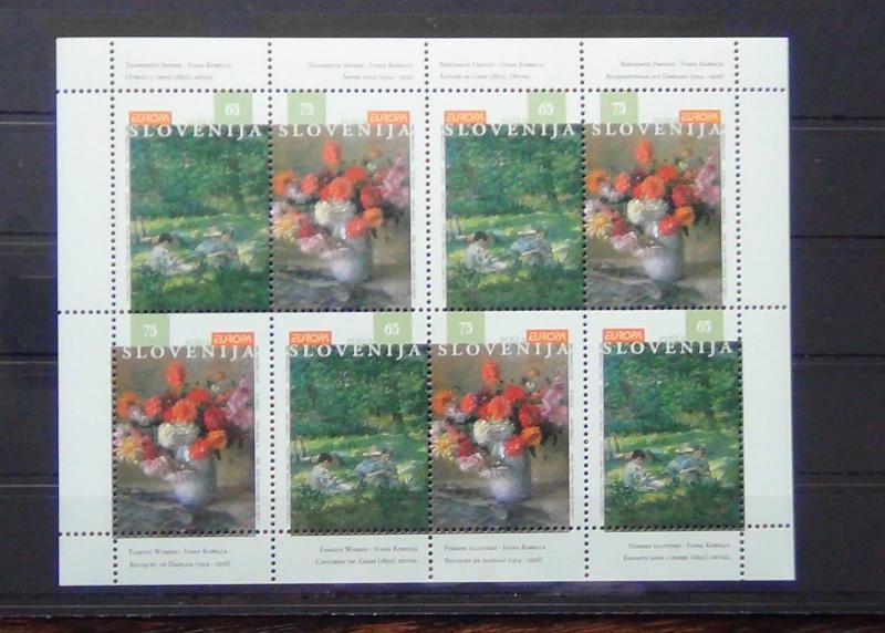 Slovenia 1996 Europa Famous Women Miniature Sheet MNH