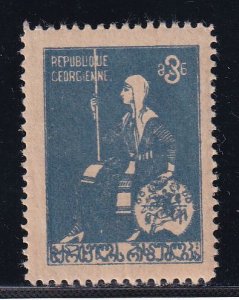 Georgia Russia 1920 Sc 14 Civil War Era Stamp MNH