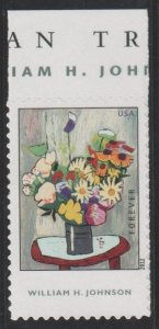 4653, Single, Flowers-WM. H. Johnson, MNH. Forever