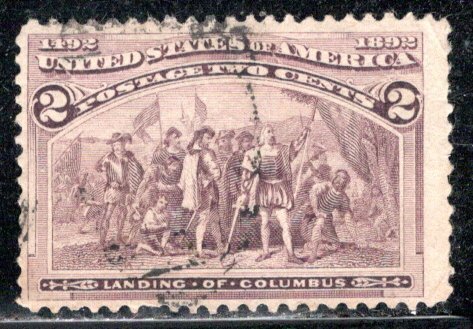 United States Scott # 231, used