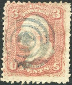 #85 F-VF USED WITH TARGET CANCEL CV $1250.00 BN4896